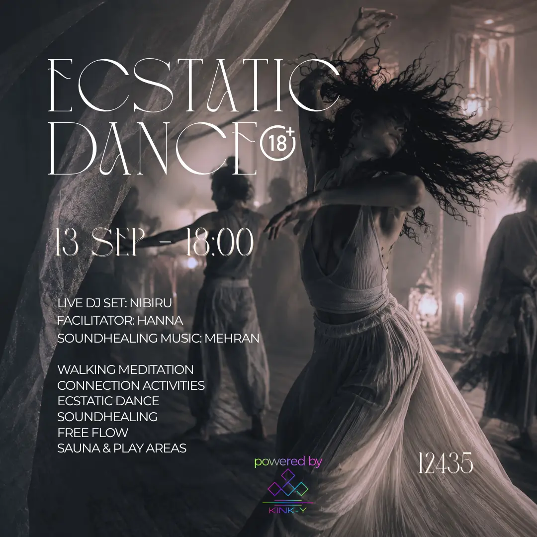 Ecstatic Dance Berlin — barefoot sex-positive conscious dance with Kink-Y